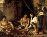 Eugene Delacroix Women of Algiers USA oil painting artist